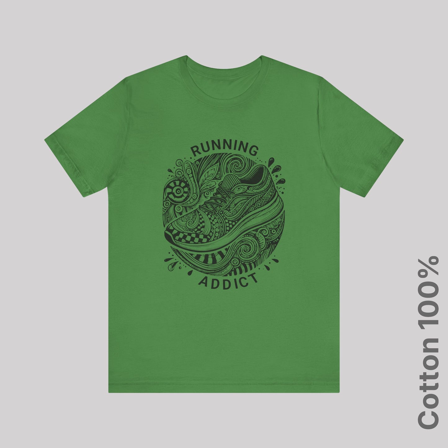 Running Addict 100% Cotton Tee