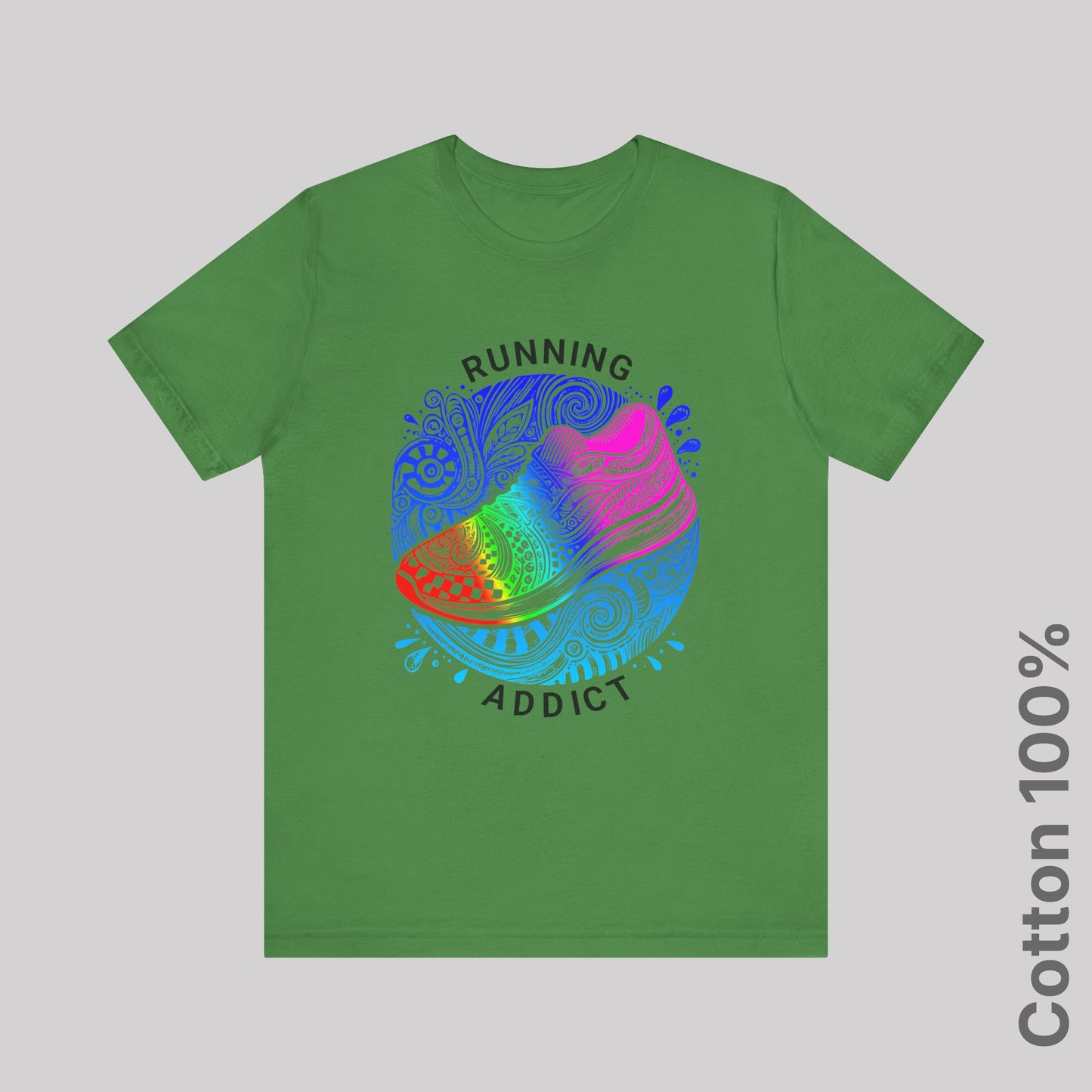 Running Addict 100% Cotton Tee