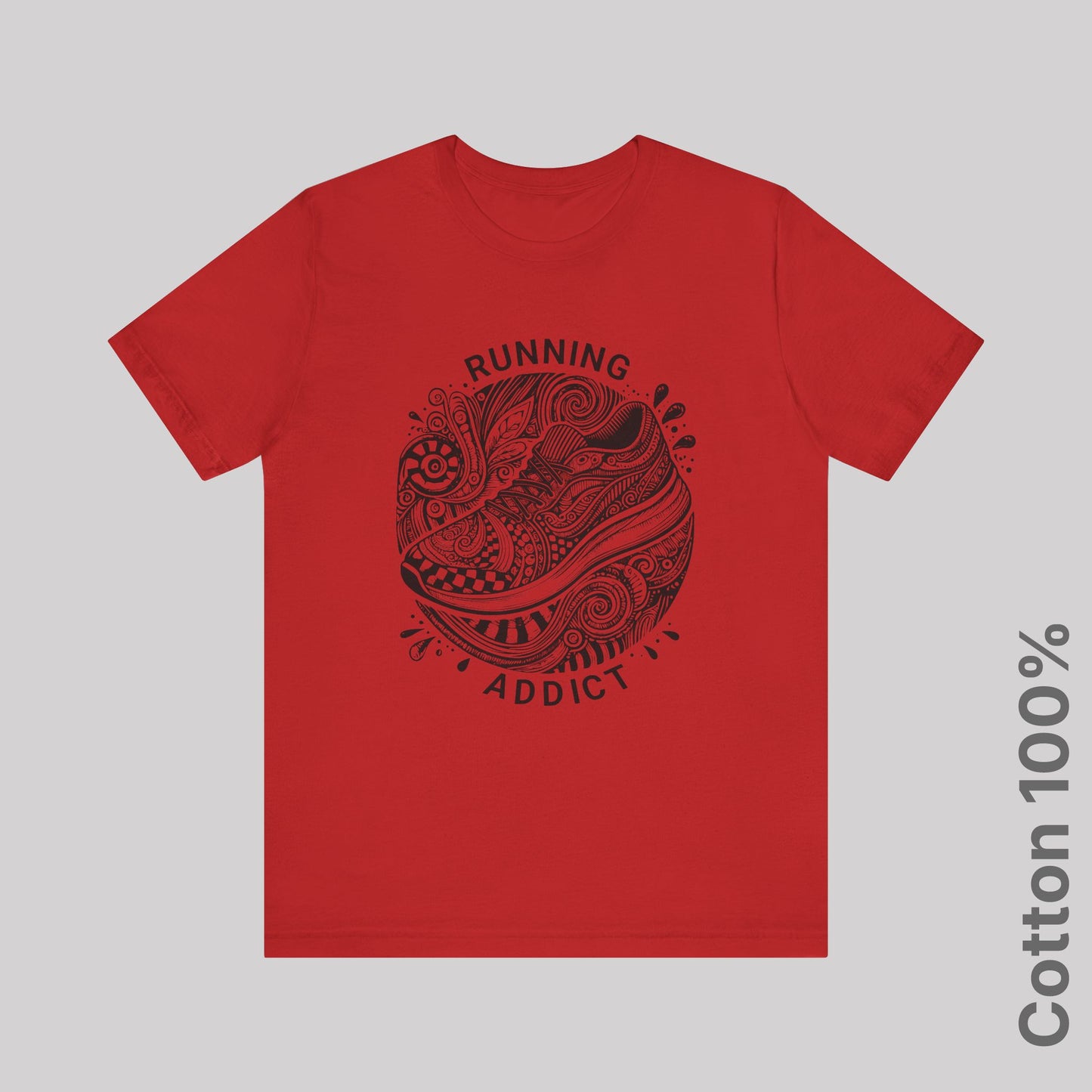 Running Addict 100% Cotton Tee