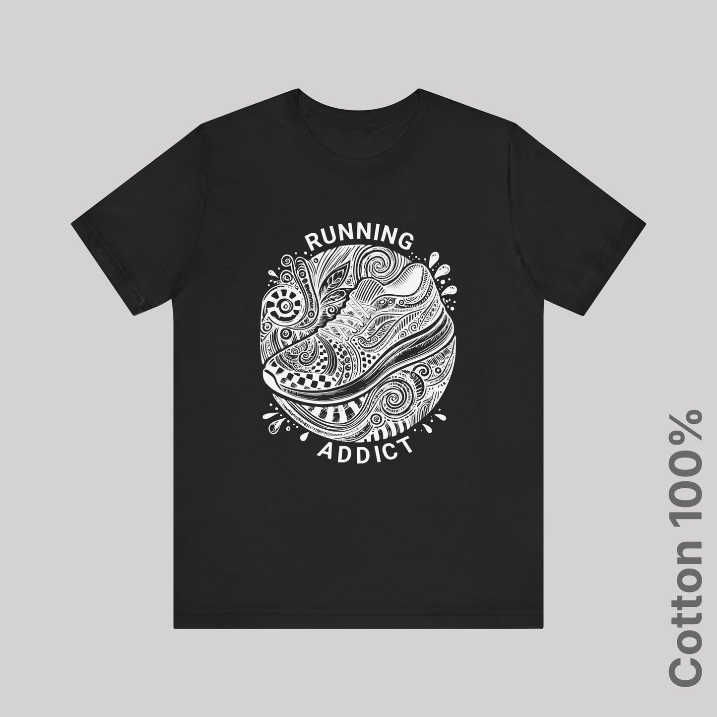 Running Addict 100% Cotton Tee