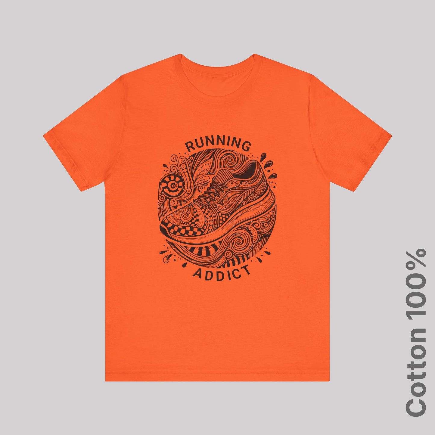 Running Addict 100% Cotton Tee