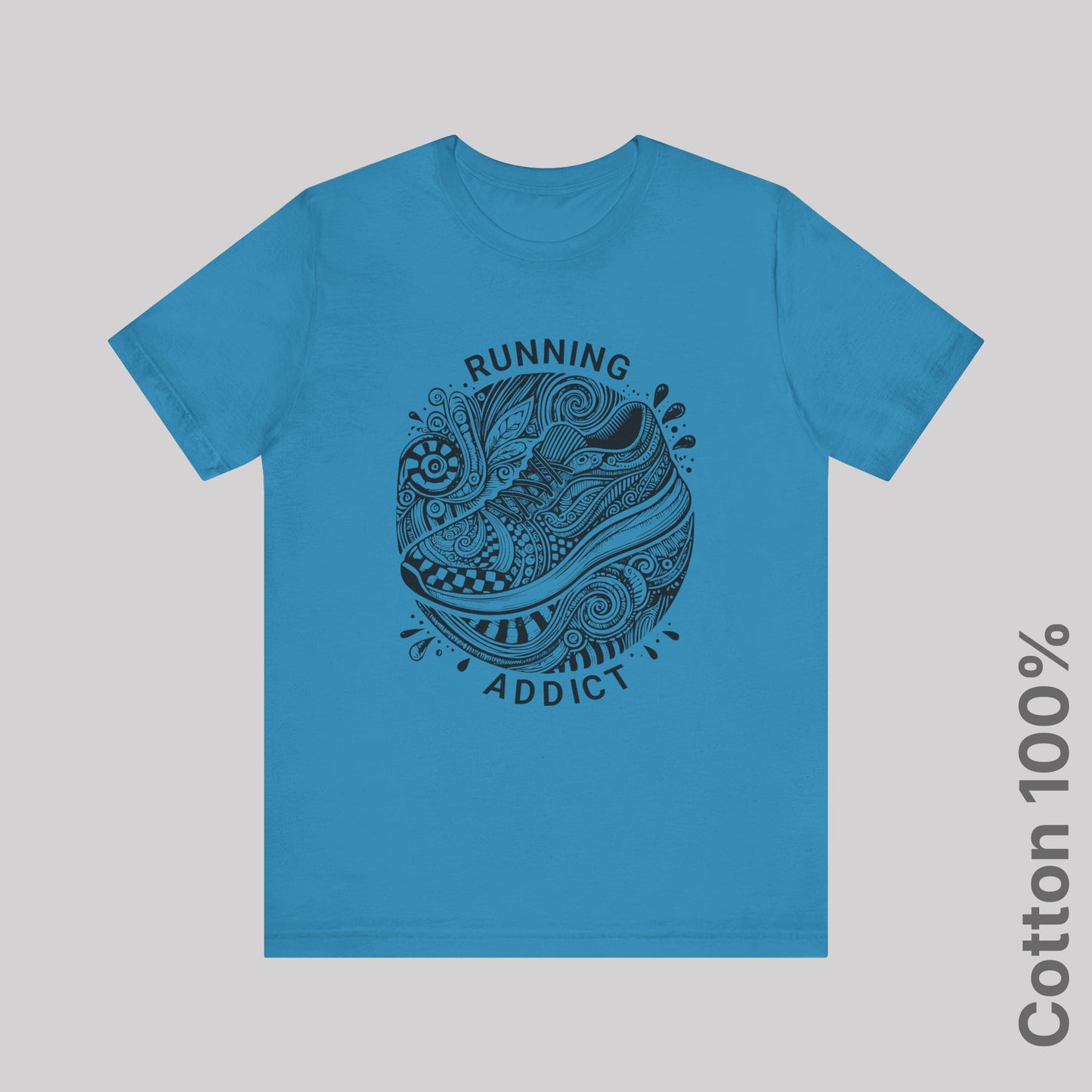 Running Addict 100% Cotton Tee