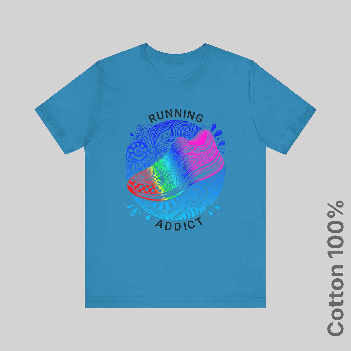 Running Addict 100% Cotton Tee